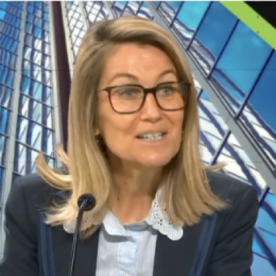 Séverine Giovannangeli Florens sur le plateau de SMART PATRIMOINE