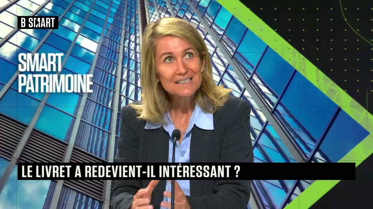 Séverine Giovannangeli Florens sur le plateau de SMART PATRIMOINE (B SMART)