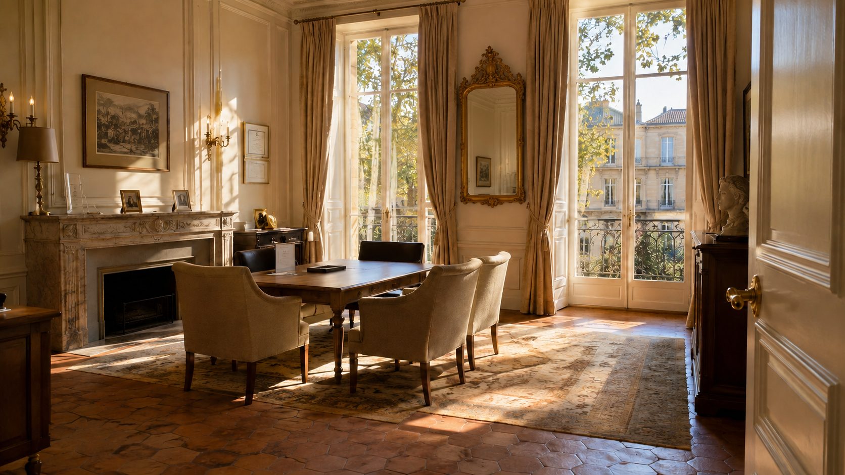 Salon de rendez-vous du cabinet, Aix-en-Provence